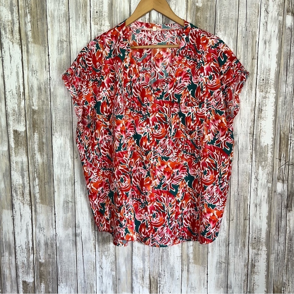 Jodifl Oversized Printed Blouse